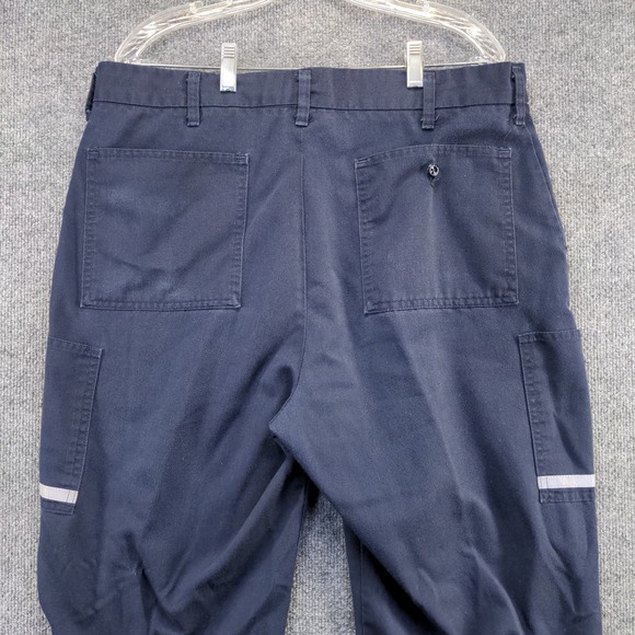 FedEx Stan Herman VF Imagewear Men's Uniform Pants Blue Size 38Rx31 - Picture 3 of 10